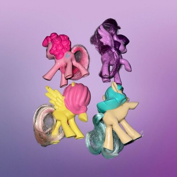 McDonalds My Little Pony G4 Figures Miss CoCo Fluttershy Twilight - Picture 2 of 3